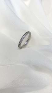 Verlobungsring oder Ansteckring ohne Centerstein - ideal wenn ein Verlobungsring unkompliziert sein soll